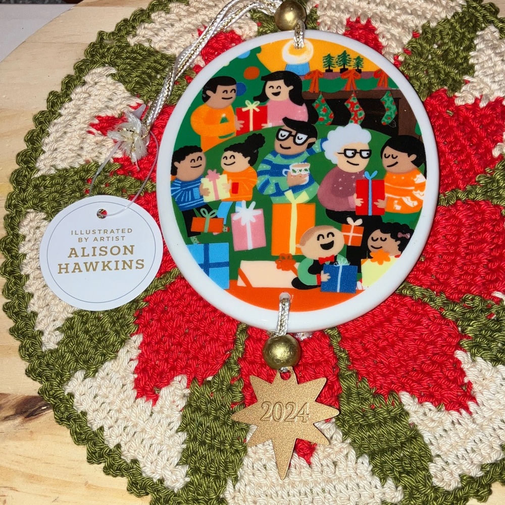 Wondershop Multicolor Family Gathering Ornament